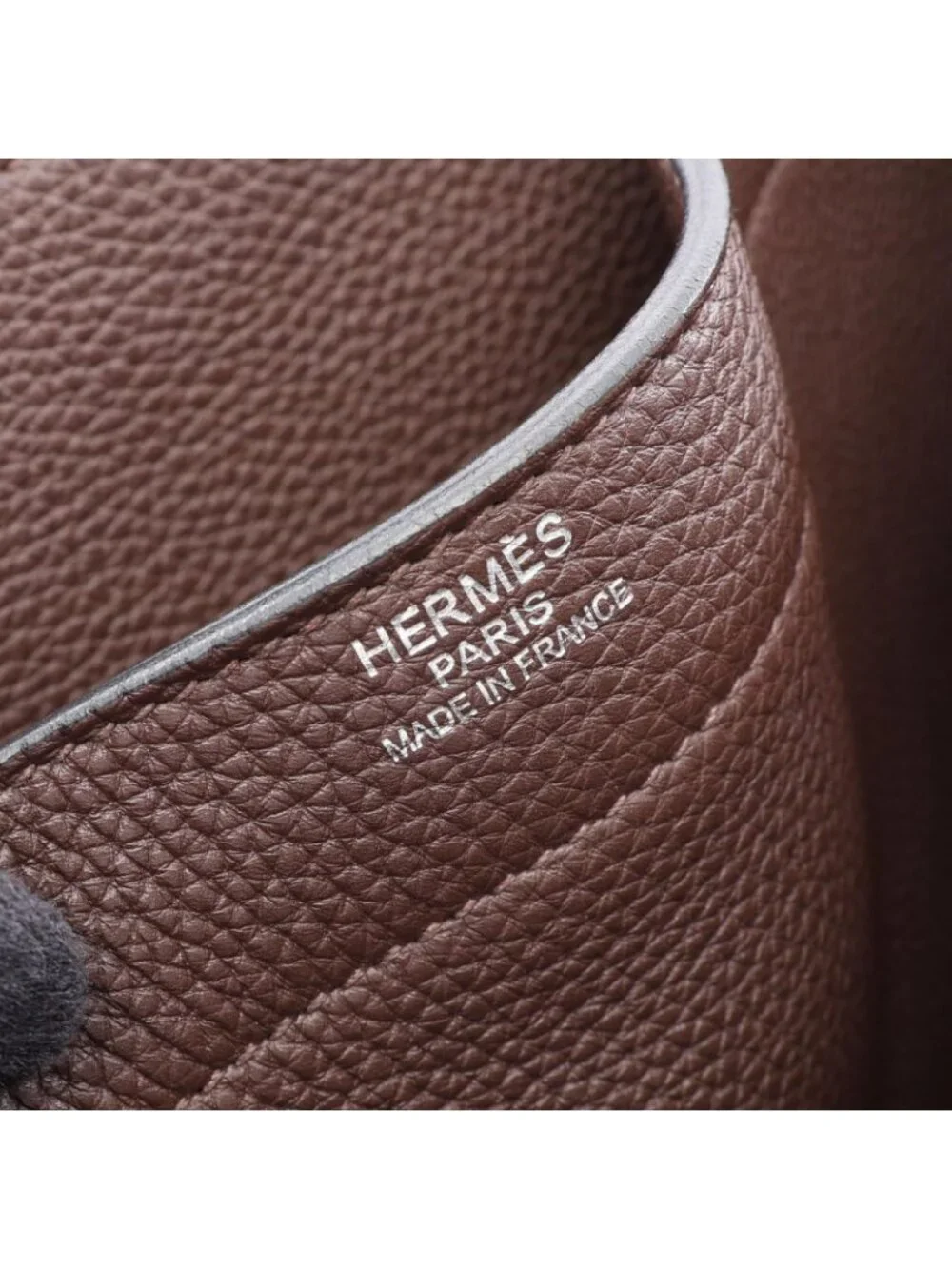 Hermes Business Bag Sac a Depeches 41 Chocolat Leather